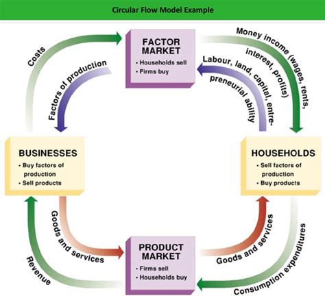firms and households are both suppliers in product markets. . The circular flow diagram is a model showing